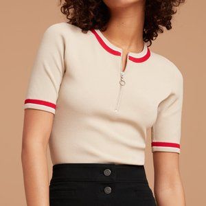 Aritzia Wilfred Free Hyun Knit Top